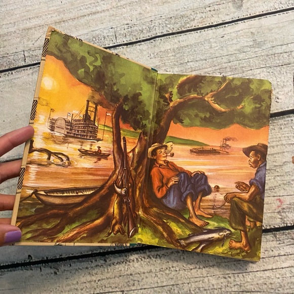 Vintage 1948 the adventures of Huckleberry Finn Mark Twain - Picture 3 of 16